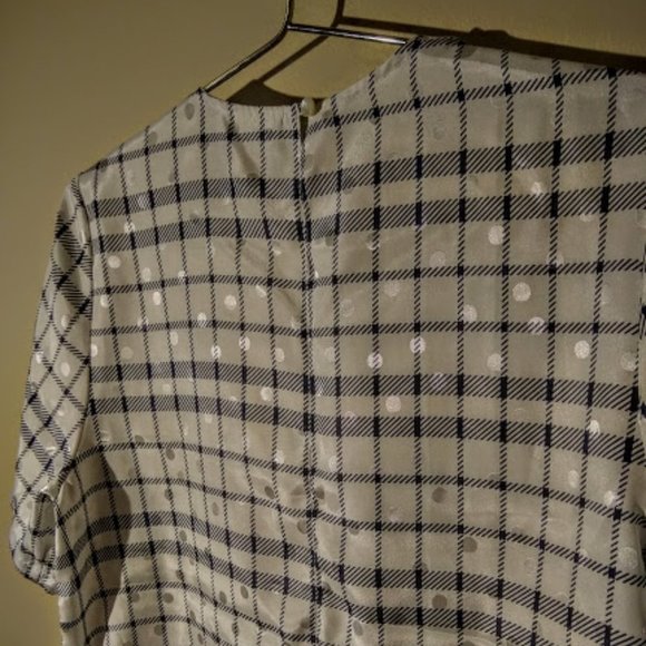 Timeless Short Sleeve Blouse by D'Allaird's - Picture 3 of 5